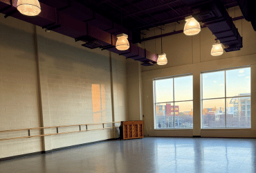 A dance studio